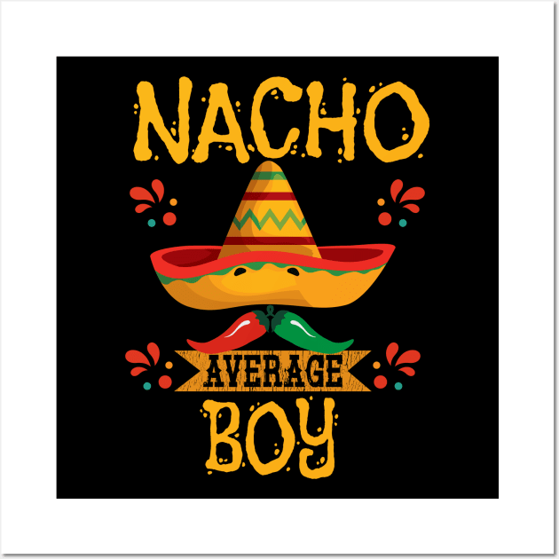 Boy - Nacho Average Boy Wall Art by Kudostees